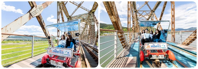 Rail-bike ปั่น Rail Bike ชมความงดงามของธรรมชาติและแม่น้ำนักดง